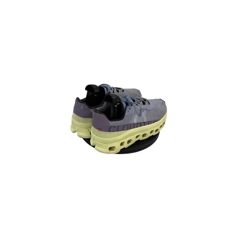 Womens On Cloudmonster Running Cushioned Shoes Nimbus Hay Size 9 - Picture 3 of 6